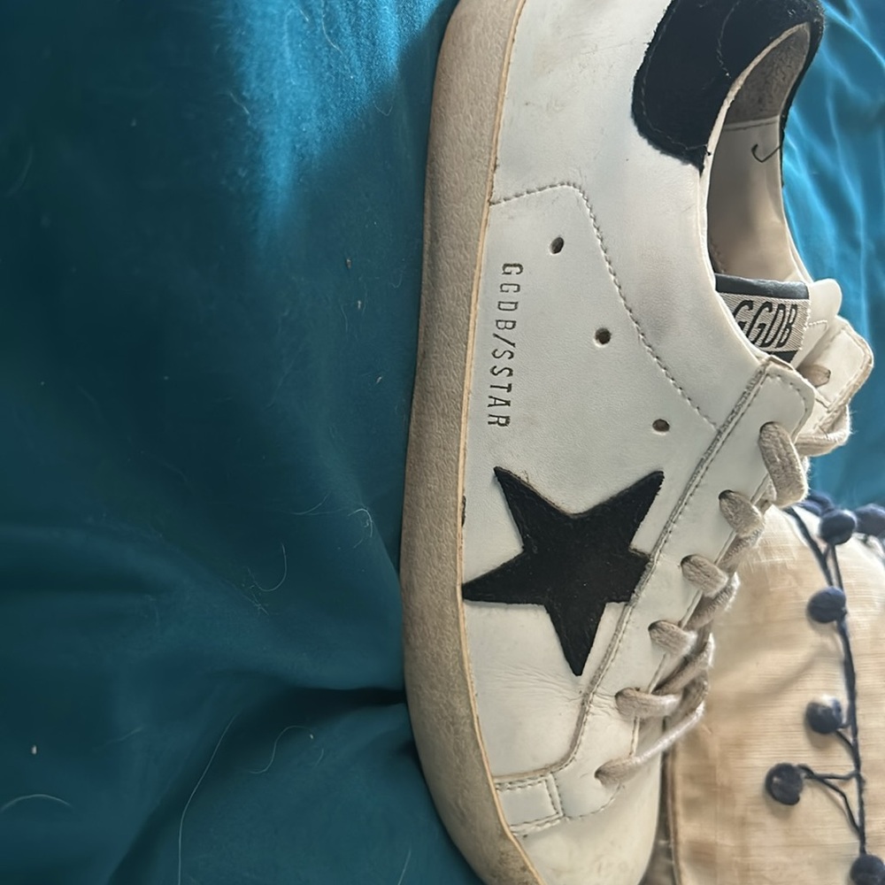 Golden Goose Superstar Sneakers Black Star - Picture 3 of 10